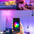 Smart Light Bulbs,Bluetooth Color Changing Light Bulbs That Work with tuya APP, RGB Warm Light A19 9W E27 800LM LED Light Bulb,Music Sync,Dimmable...
