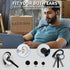 Bluetooth Headset,Wireless Bluetooth Earpiece with 500mAh Charging Case 80 Hours Talking Time?V5.1 Hands-Free Earphones with Built-in Mic for Driv...