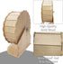 Hamiledyi Wooden Hamster Wheel, Small Pets Exercise Wheel, Silent Running Wheel for Gerbil, Mice, Guinea Pigs, Dwarf Syrian Hamster (8.26in)...