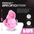 Gear Shift Hoodie - Automotive Accessories Hoodie for Car Shifter, Pink, Cotton, Universal Fit...