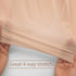 4-Way Stretch Mesh Fabric Nylon Spandex Power Mesh 60 Inch by 2 Yards Lightweight Sheer Mesh (Nude)...