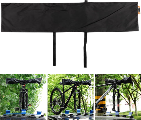 Bike Handlebar Protector Cover,Universal E-Bike Dustproof Waterproof Durable Transport Protection Case Fits Bicycle Straight Handle Bar 32*6.7in...