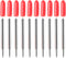 HQMaster 45 Degree Tungsten Steel Lettering Blade Vinyl Cutter Blades for Roland Cutting Plotter Red Cap Pack of 10...