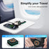3 in 1 Wireless Charging Station for iPhone Multiple Devices, Foldable Magnetic Wireless Charger Pad Mag-Safe Travel Charger Stand for iPhone 15 1...