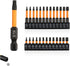 Torx screwdriver set 26pcs(T7-T40 TT7-TT40) security torx bit set,tamper proof torx bit set,1/4 hex bit set,Two size options with and without hole...