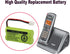 BT184342/BT284342 Cordless Phone Battery Pack Compatible with BT18433/BT28433 BT1011 BT1018 BT1022 BT1031 CS6219 CS6229 DS6151 L602 L701 Handset(2...