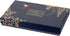 Portmeirion Sara Miller Chelsea Trinket Tray - 7.4 Inch Fine China Tray with 22 Karat Gold, Hummingbird Design in Dark Blue for Cheese Board - Dec...