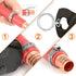 9 inch Ear Clamp Pliers Carbon Steel Ear Clamp Pincer Tool Single Ear Clamp Pincers Crimping Tool Remove Clamp Crimp Pliers Nail Puller Tool...