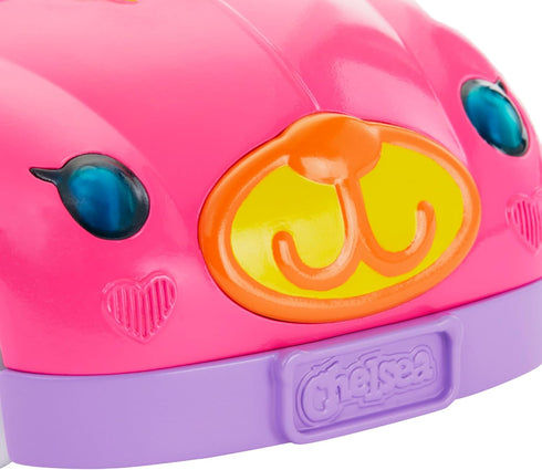 Barbie Chelsea Doll & Toy Car Set with Bear-Themed Convertible & Teddy Bear Accessory, Blonde Small Doll Wears Removable Skirt & Shoes...