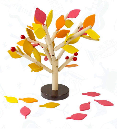 Early Childhood Education Building Blocks Wooden Assembling Tree Combination Boys and Girls DIY Disassembly Combination Puzzles Educational Toys H...