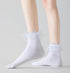 SRYL Women Lace Ankle Socks Ruffle Frilly Cotton Socks Trim Lace,Anklet socks Dress Socks Women or Girls,H04...