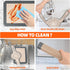 2+1 Professional Silicone Baking Mat & Long-Handled Silicone Bread Sling Set, Anti-Stick And Easy to Clean, Reusable Food Baking Silicone Mat to T...