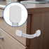 Child Proof Cabinet Locks - Cabinet Locks Baby Proofing with 3M Adhesives for Refrigerator, Oven, Cupboards, Toilet Seat - Adjustable,Easy Install...