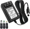 19V AC DC Charger Power Cord Compatible for Eufy RoboVac 11S 12 15C 25C 30C 35C, Pure Clean PUCRC 15 25 26B 90, Coredy Robotic R580 R650 R750 G800...