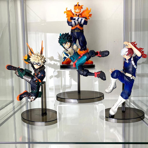 ANDGOO Display Risers, 6 Pcs(3”L~4”L~5”L) Acrylic Risers Clear Rectangular Stands Collectibles Display Shelf for Decor, Funko Pop and Cake Display...