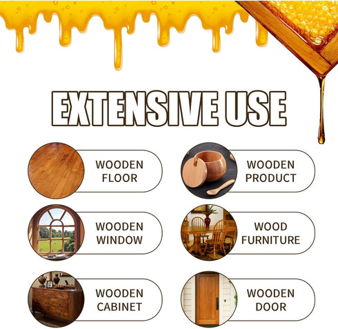 3PC Natural Micro-Molecularized Beeswax Spray,Beeswax Furniture Polish Spray,Original Beeswax Furniture Polish,Beeswax Spray Cleaner,Furniture Bee...