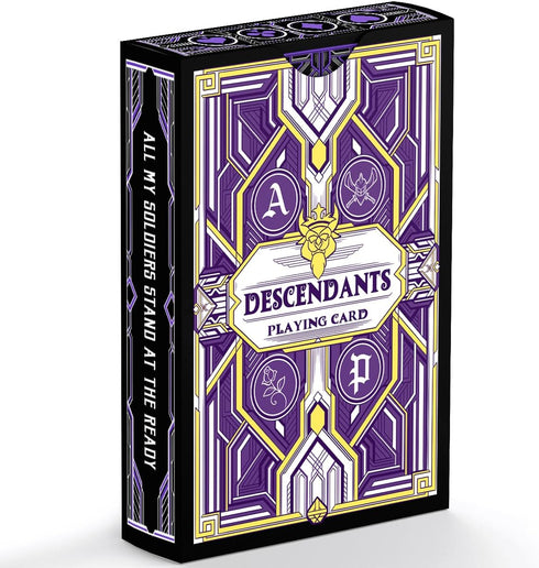 Premium Plastic Playing Cards, Durable Descendant Themed Board Game Cards, Teens, Men, Adults Gifts - Ideal for Movie Fans, Birthdays & Game Night...