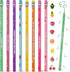 Leinuosen 60 Pcs Scented Pencils for Kids Inspirational H Pencils with Erasers Cylinder Colorful Fun Wood Pencils Motivational Graphite Pencils wi...