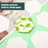 200pcs Paper Piece Templates, 1.5 Inch Hexagon Paper Templates Hexagon Paper Piecing Shapes for Quilting Supplies for Splicing Patchwork...