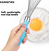 12-Inch Wire Whisk Stainless Steel, Balloon Whisks for Cooking, Wisk Wisking Tool With Soft Silicone Handle, Thick Durable Whisker for Blending, B...