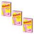 Starburst Singles To Go Powdered Drink Mix, All Pink Strawberry, 3 Boxes with 6 Packets Each - 18 Total Servings, Sugar-Free Drink Powder, Just Ad...