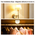 E12 Rechargeable Light Bulbs with Remote Control Timer and 15 Color Temperature,350LM,Removable Base,Magnetically,Battery Operated Light Bulbs,USB...