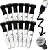 KleenSlate (12) Pack Large Black Dry Erase Markers with Eraser Cap, Round Point...