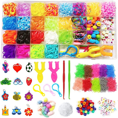 Loom Bracelet Making Set, Rubber Bands Bracelet Kit for Kids, Refill Kit for Girls & Boys, Friendship Bracelets Maker kit Jewelry Making...