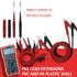 10 Pcs Multimeter Test Leads Kit With Double Ended Alligator,Insulated Clips,Banana Plug Test Leads,Test Probes 1000V 15A CAT III for Fluke,KAIWEE...
