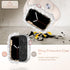 Goton 4-Pack Bling Bumper Compatible for Apple Watch Series 3 2 1 38mm Case, Women Glitter Diamond Rhinestone Protector Cover for iWatch Accessori...