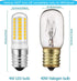 E17 LED Microwave Oven Appliance Whirlpool Bulb,8206232A 40W Equivalent Light Bulbs 2-Pack (Daylight White 6000K)...