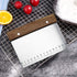 Stainless Steel Pastry Scraper - Dough Bench Scraper Bread Cutter Chopper with Non-Slip Wooden Handle and Measuring Scales for Kitchen...