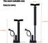 Bike Pump, Air Bicycle Pump Inflator with Pressure Gauge for Presta and Schrader Valve Tire Ball Bike Portable Pumps 160PSI...