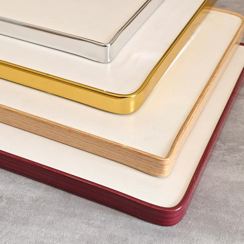Flexible U-Shape Edge Banding,9.2ft TPE Self Adhesive Veneer Edging Trim,Furniture Edge Corner Protector,for Countertop Table Plywood Cabinets Cha...