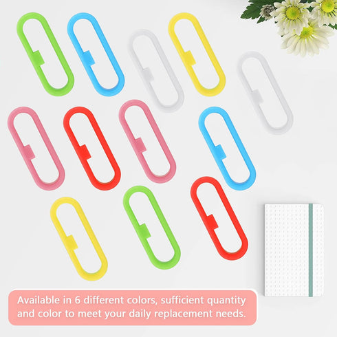 12 Pieces Replacement Fastener Ring 20 mm Silicone Replacement Fastener Secure Loops Silicone Connector Security Rings Holder Keeper Loops Replace...