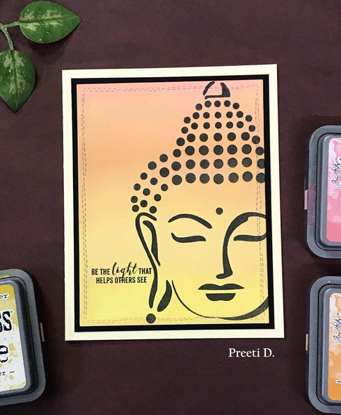 CrafTreat Indian Stencils for Painting on Wood, Wall, Tile, Canvas, Paper and Floor - Indian Theme Bundle - 7 Pcs - 6x6 Inches Each - Reusable DIY...