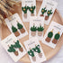 KEOKER Clay Cutters for Polymer Clay Jewelry, Cactus Polymer Clay Cutters for Earrings jewelry Making, 10 Shapes Potted Plant Clay Earrings Cutter...