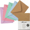 Pukka Pad, Carpe Diem Gummed Envelopes for Greeting Cards and Invitations - Pack of 25 Pastel Envelopes - A7, 5.25 x 7.25 in...