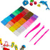 CiaraQ Small Modeling Clay Set, 32 Colors Safe & Non-Toxic Oven Bake Polymer Clay Starter Kit for Kids/Beginners...