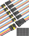 NAOEVO 4 Pin Connector Waterproof, 16 AWG 4 Wire Connectors, Automotive Electrical Connectors Male and Female Way with Heat Shrink Tubing for Car ...