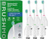 Brushmo e-Series Total Clean Replacement Toothbrush Heads, Compatible with Philips Sonicare Screw-on Electric Toothbrush Handles, 6 Compact Heads,...