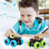 M SANMERSEN 2 Pack 360° Rotating Monster Truck Toys for 3-5 Year Old Boys and Girls - Toddler Car Toys Gifts...