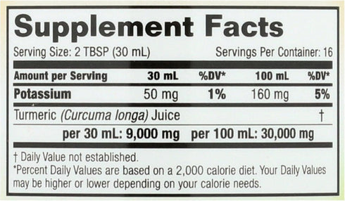 Dynamic Health Turmeric Gold, Turmeric 100% Juice, No Additives, Joint Support, Vegan, Gluten Free, Non-GMO, 16 oz...