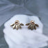 Vintage Lotus Ear Jacket Earrings Gold Lotus Jacket Earrings Lotus Ear Climber Earrings Front Back Earrings Jewelry for Women and Girls...