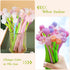 18 Pieces Color Changing Flower Pens Ballpoint Pens Colorful Gel Ink Rollerball Pens for School Home Office Kids Girls Presents (Cherry Blossom Tu...