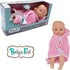 Baby's First Bathtime with Softina Pink Toy Doll, Lifelike Features, Machine Washable, for Ages 1+...