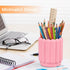 Silicone Pen Holder, Pencil Holder Cute Pens Cup for Desk for Kids Office Decor Desk Accessories Pen Pot Desk Organizer (Pink)...