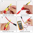 4pcs Wire Piercing Probe Kit, Wire Probe Insulation Piercing Clip Piercing Probes for TP81 Multimeter Wire Piercing Tool for Voltage Voltmeter The...