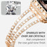 Surace Metal Band for Apple Watch Bands 40mm for Women Series 6 5 4, Bling Diamond Rhinestone Link Bracelet with 2 in 1 Waterproof Bling Case Lace...