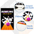 chiazllta 12 Pieces Bowling Party Gift Treat Bag Bowling Ball Candy Goodie Favor Bags with Handle for Bowling Theme Birthday Party Baby Shower Fav...